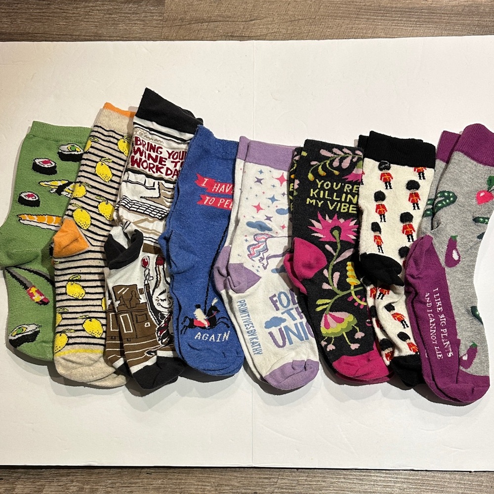 Colorful Patterned Socks Collection - image 2